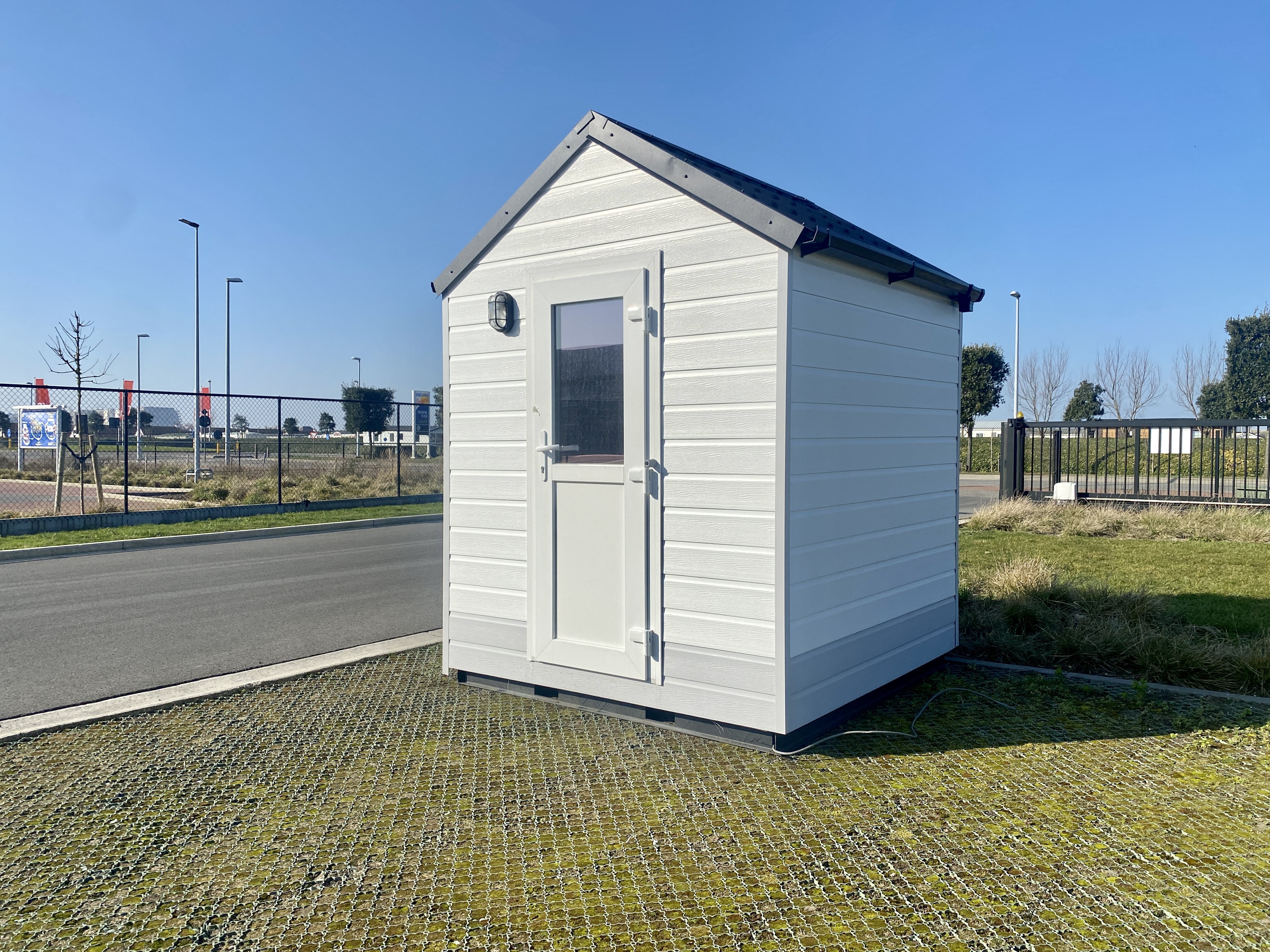 Tuinhuis - Outlet - Caravans Desmet – Stacaravans te koop – – Mobilhome